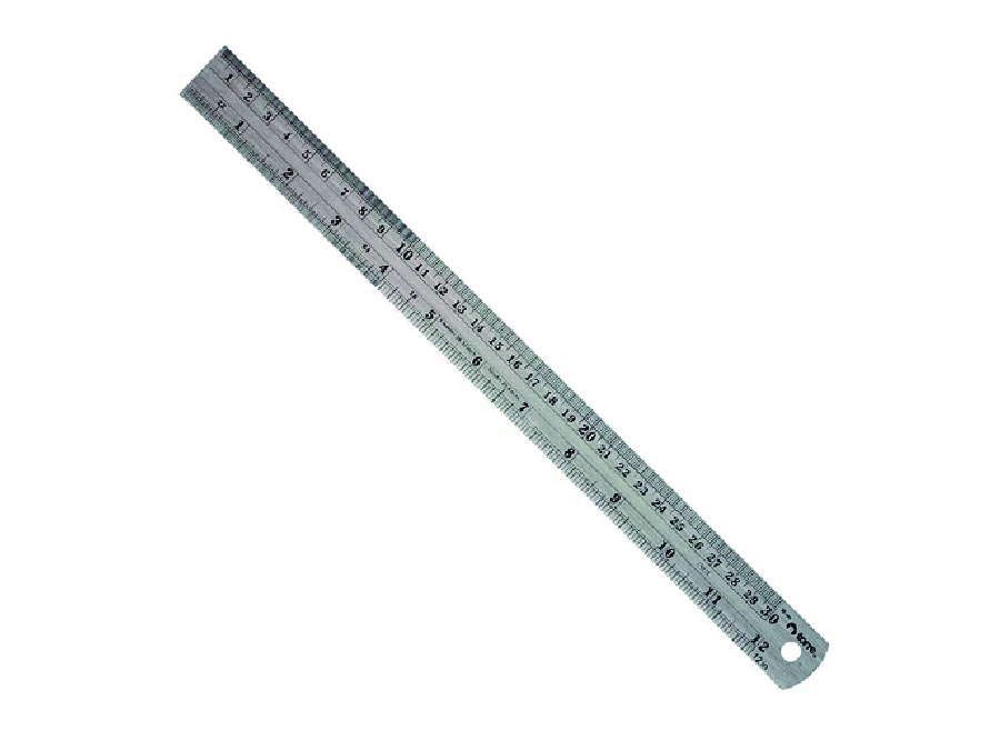  REGLA METALICA 30 CM. TORRE 