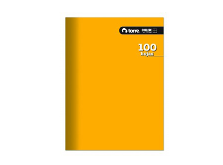  CUADERNO COLLEGE M7 100 HJ LISO TORRE 