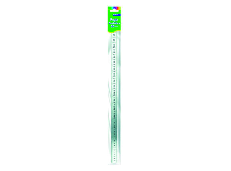  REGLA METALICA 60 CM TORRE 