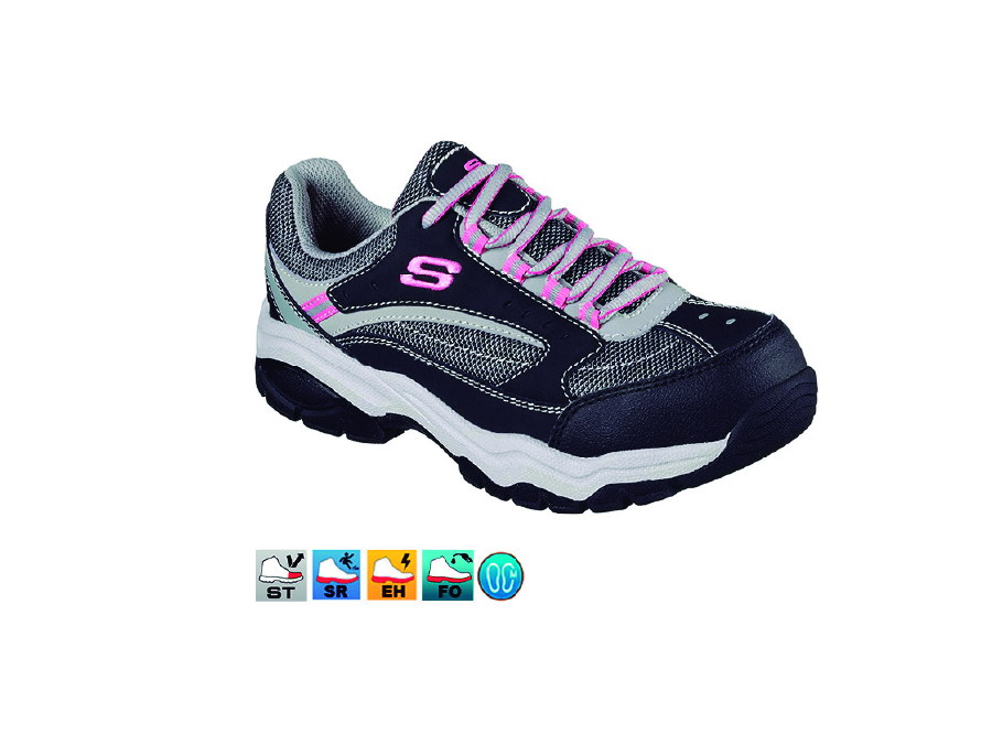  BOTA DE SEGURIDAD BISCOE N 40 SKECHERS (MUJER) 