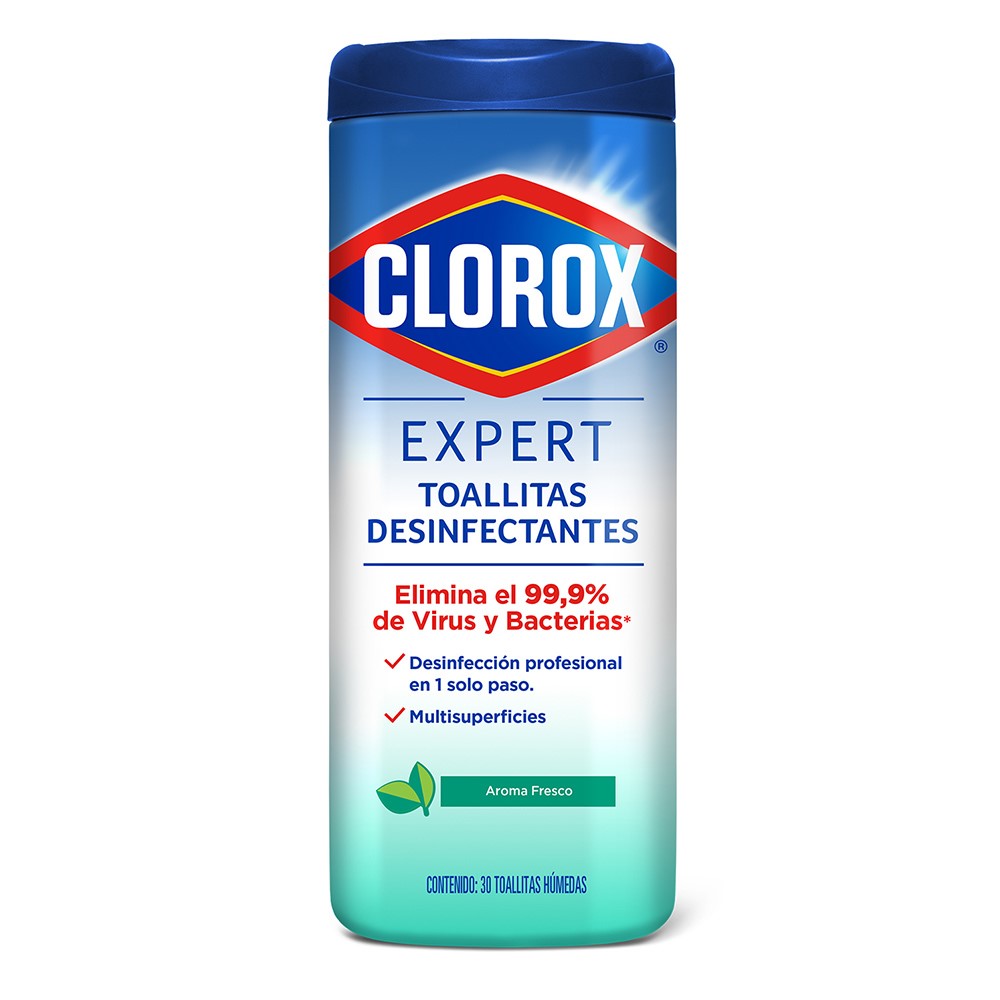  TOALLA DESINFEC. X  30 UN TARRO CLOROX FRESH 