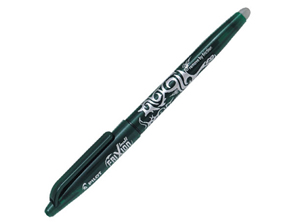  BOLIGRAFO GEL 0.7 VERDE FRIXION BALL BORRABLE PILO 