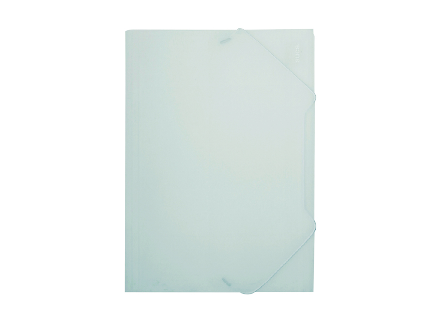  CARPETA CARTERA C/ELAST.OFICIO TRANSPAR.VINIL AUCA 