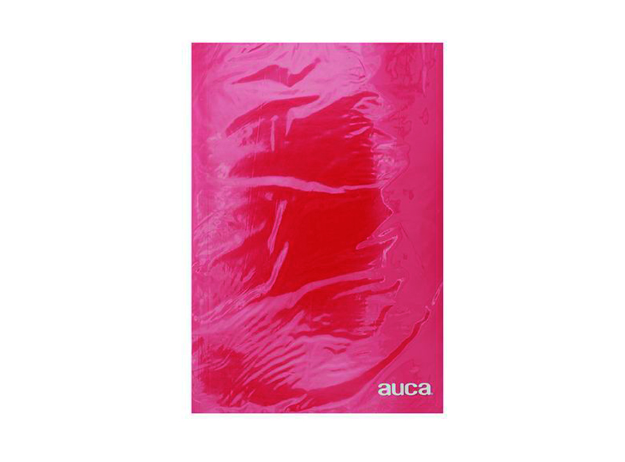  ARCHIVADOR PLAST. C/GUSANO PLAST. ROJO AUCA 