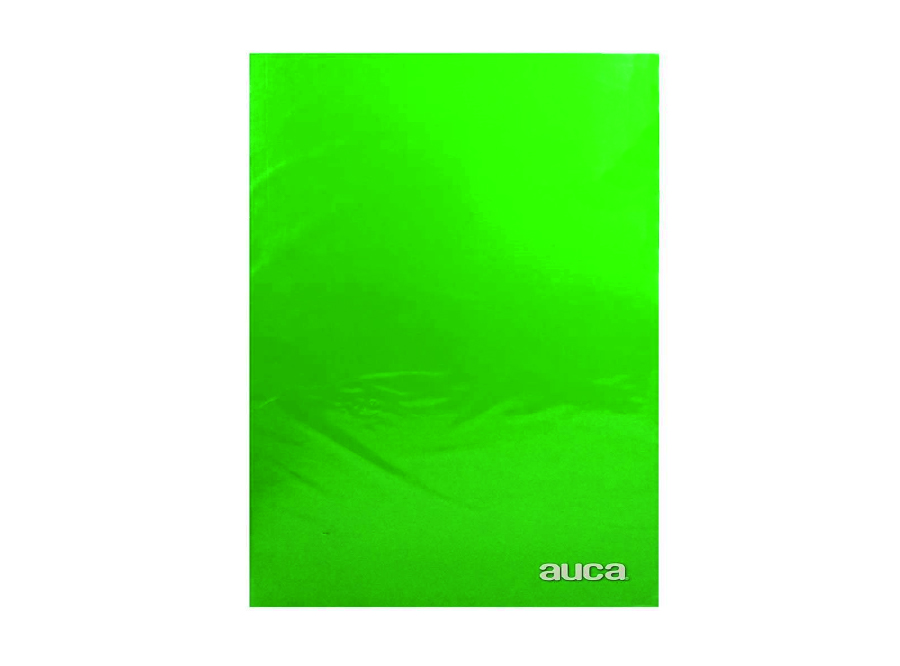  CARPETA PLASTIFICADA VERDE AUCA 