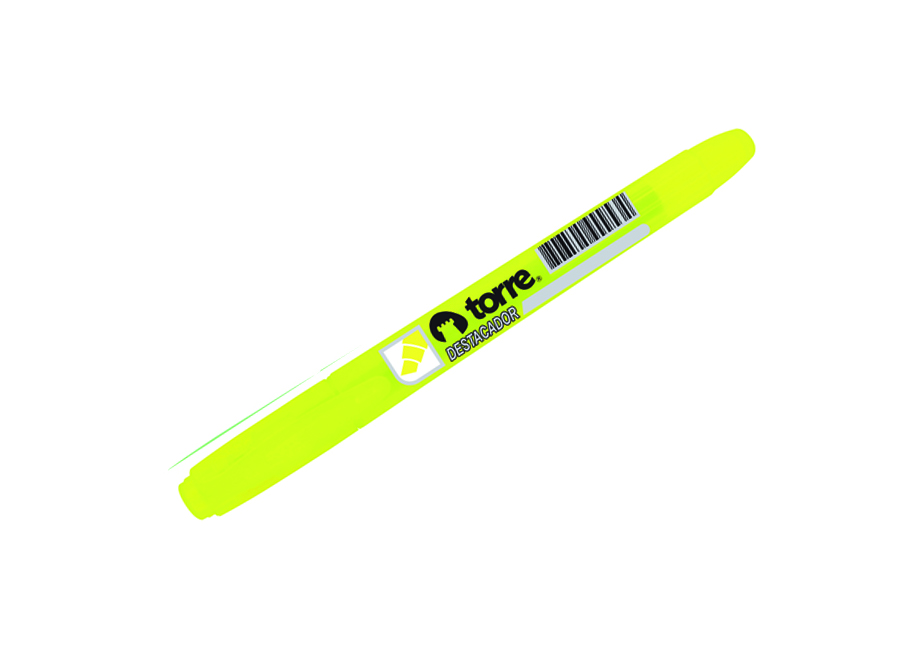  DESTACADOR T/LAPIZ AMARILLO TORRE 