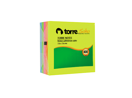  NOTA ADHE. CUBO MEDIANA 400 HJS TORRE 5 COLORES 