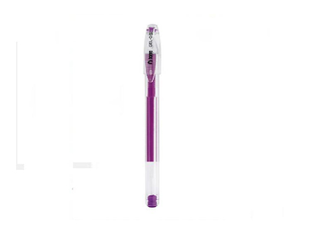  BOLIGRAFO GEL 0.8 MORADO NEON TORRE 