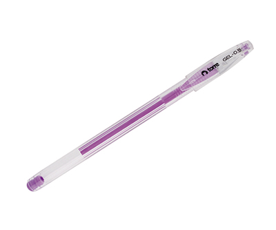  BOLIGRAFO GEL 0.8 MORADO PASTEL TORRE 