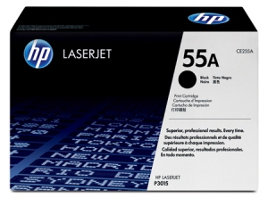  TONER HP CE255A (55A) 6000 PAG. NEGRO P/P3015DN 