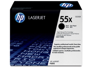  TONER HP CE255X (55X) 12500 PAG. NEGRO P/P3015DN 