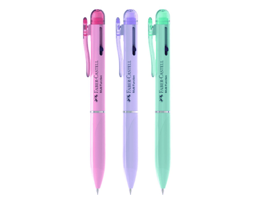  PORTAMINA 0.7MM FABER MULTIFUNCION COLORES PASTEL 