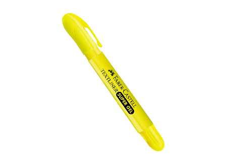  DESTACADOR AMARILLO TEXTLINER SUPER GEL FABER 