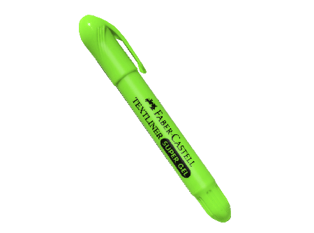  DESTACADOR VERDE TEXTLINER SUPER GEL VERDE 