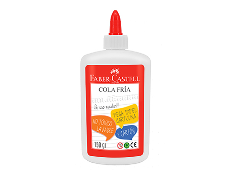  ADHESIVO COLA ESCOLAR 150 GR. FABER CASTELL 