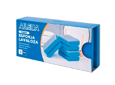  ESPONJA ACANALADA X 3 UN AILED0** 
