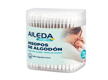  COTONITOS ALGODON DP 6 POTES X 200 UN AILEDA 