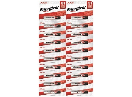  PILA ALCALINA AAA X  12 UN. ENERGIZER MAX TIRA 