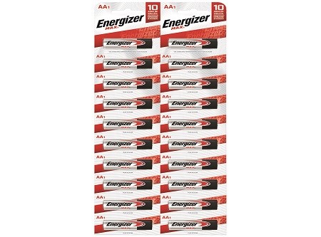  PILA ALCALINA AA X 12 UN. ENERGIZER MAX TIRA 