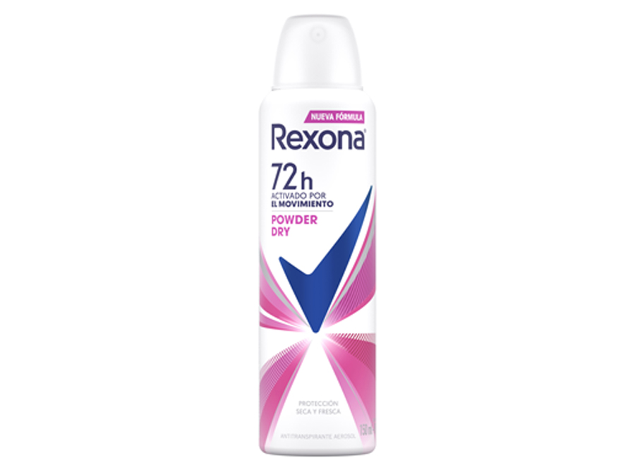  DESODORANTE AEROSOL 150 ML REXONA POWDER DRY WOMAN 