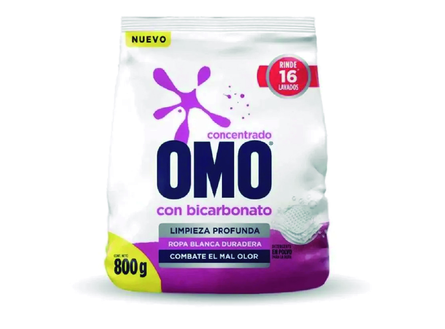  DETERGENTE POLVO 2.7 KL OMO BICARBONATO 