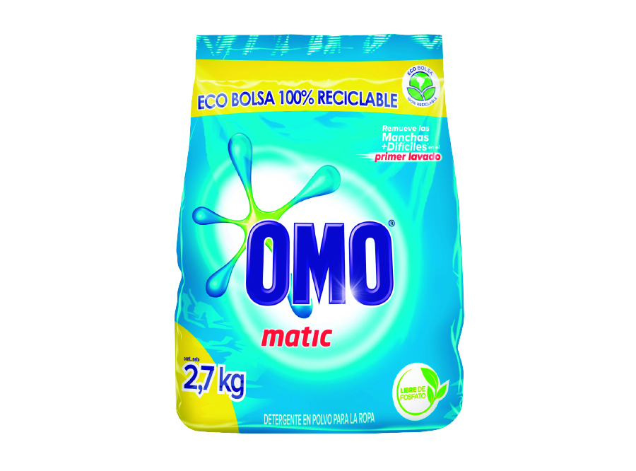  DETERGENTE POLVO 2.7 KL OMO MULTIACCION 