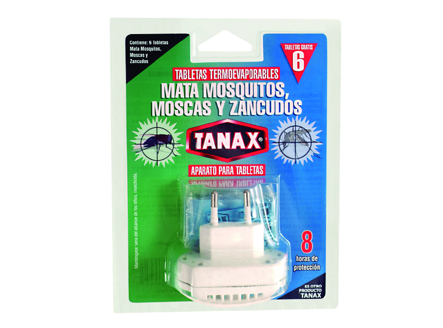 INSECTICIDA ELECT.TANAX APTO +6 TABLETAS MOSCAS/ZA 