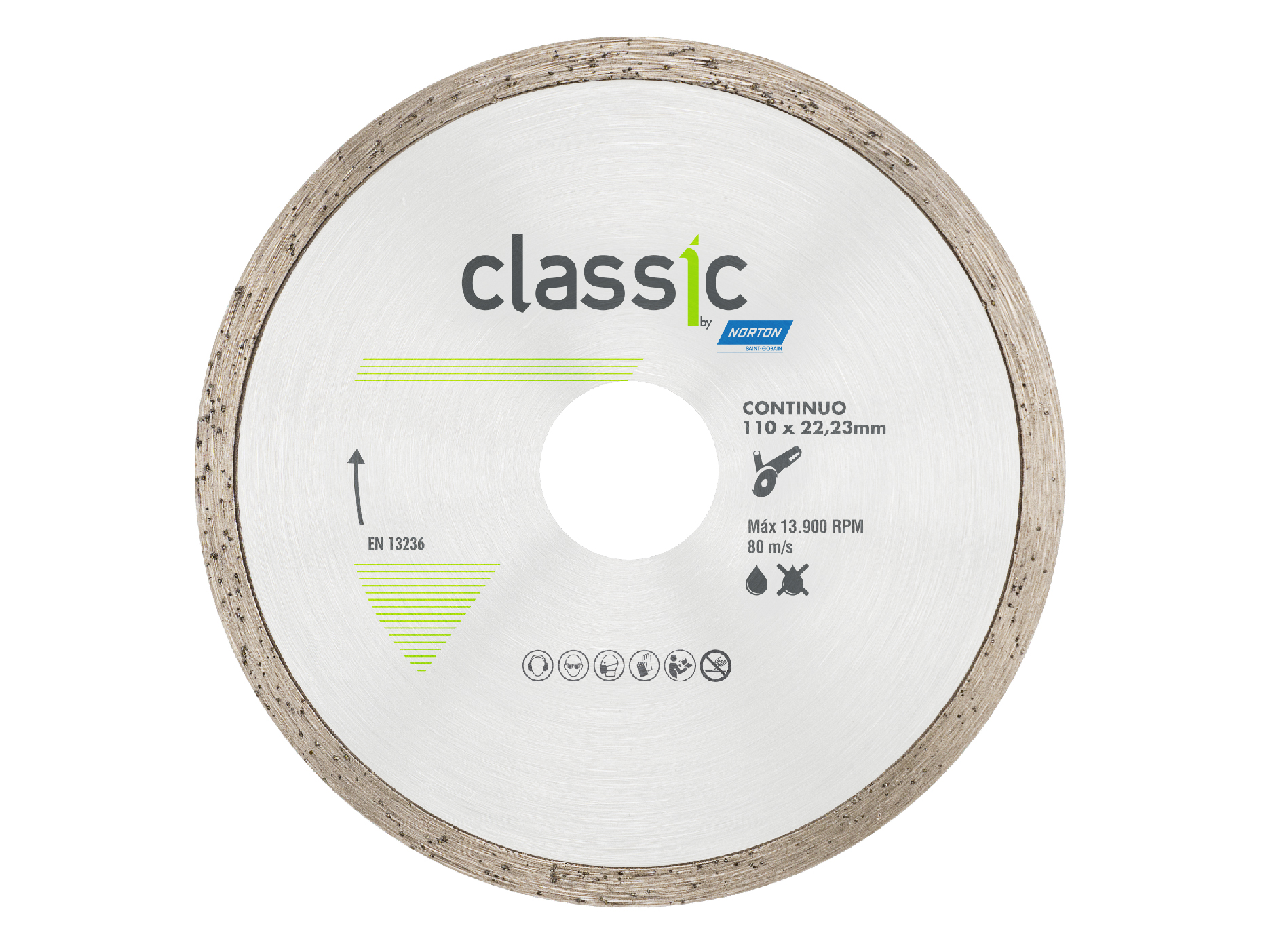  DISCO CLASSIC CONTINUO 110X22.23MM 