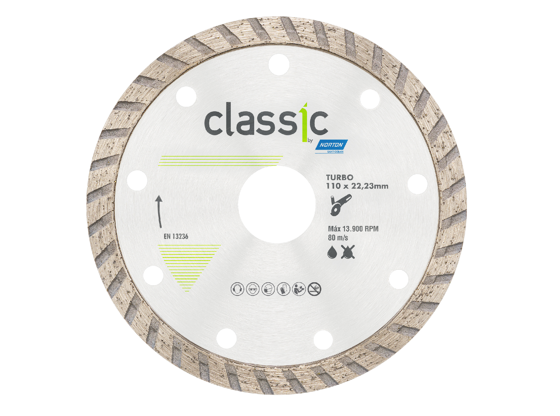  DISCO CLASSIC TURBO 110X22.23MM 