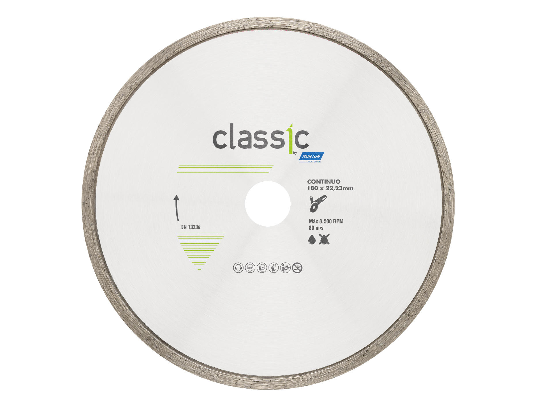  DISCO CLASSIC CONTINUO 180X22.23MM 