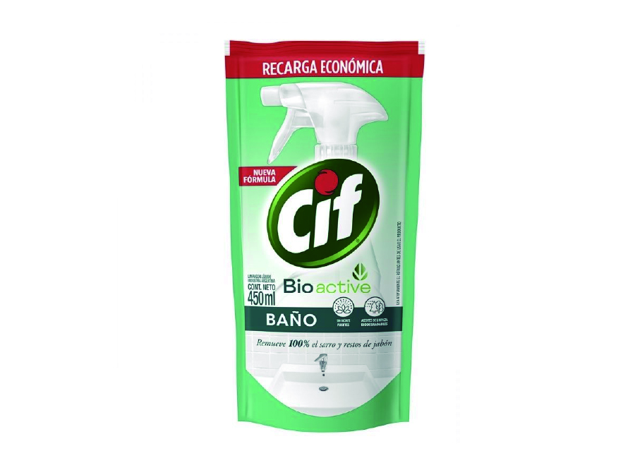  LIMPIADOR BAO 450 CC DOYPACK CIF RECARGA 
