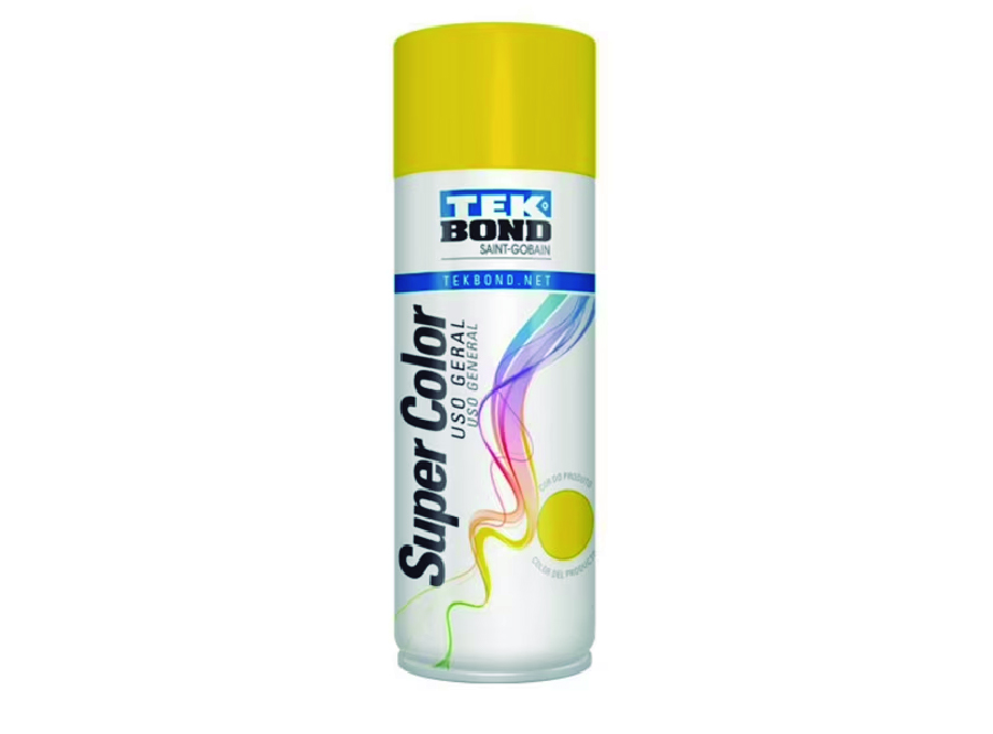  PINTURA SPRAY 400 ML U/GENERAL AMARILLO TEKBOND 