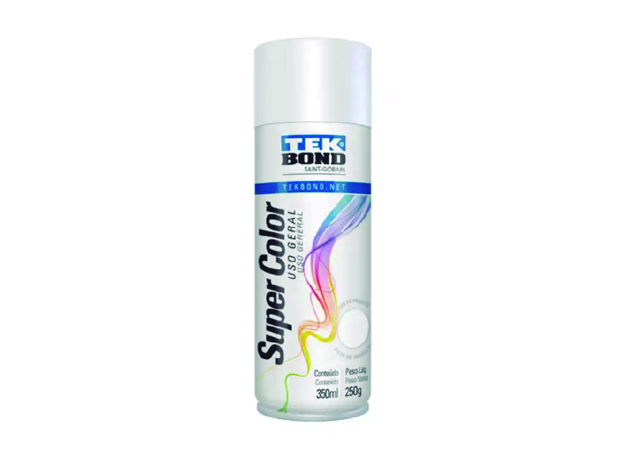  PINTURA SPRAY 400 ML U/GENER.BLANCO MATTE TEKBOND 