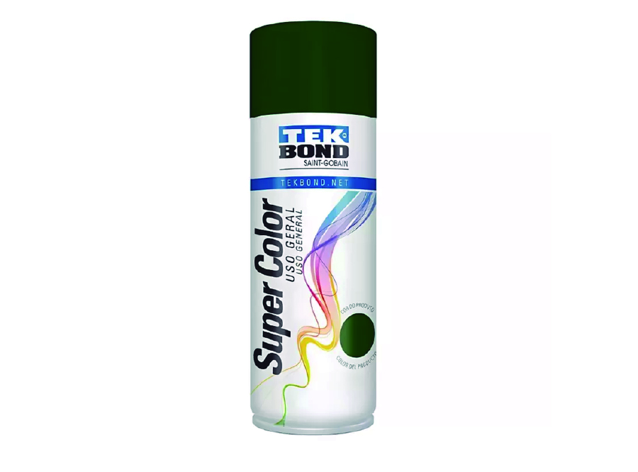  PINTURA SPRAY 400 ML U/GENERAL VERDE OSCURO TEKBON 
