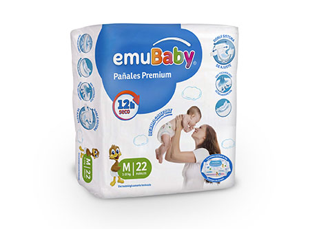  PANAL EMUBABY PREMIUM PQT X 22 UN M 