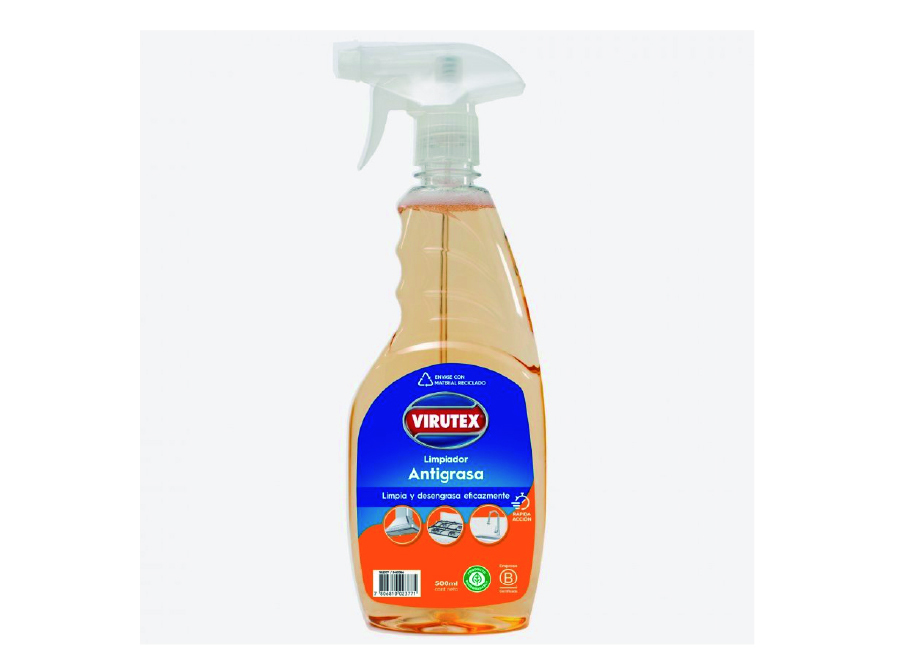  LIMPIADOR A/GRASA 500 ML GATILLO VIRUTEX 