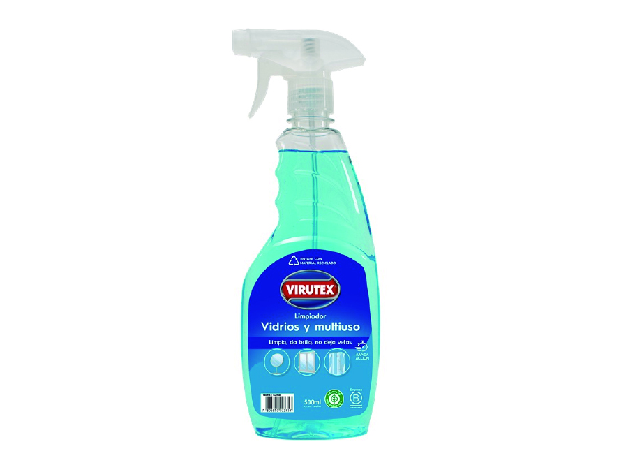  LIMPIAVIDRIOS 500 CC VIRUTEX GATILLO 