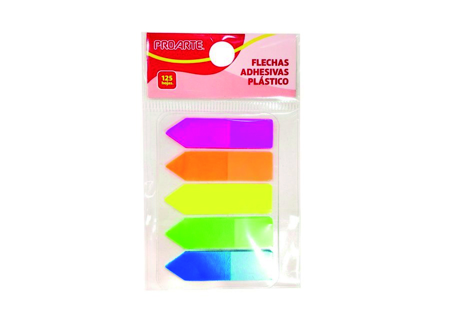  SEPARADOR PAG FLECHA 5 COL 125 HJ PROARTE PLAST. 