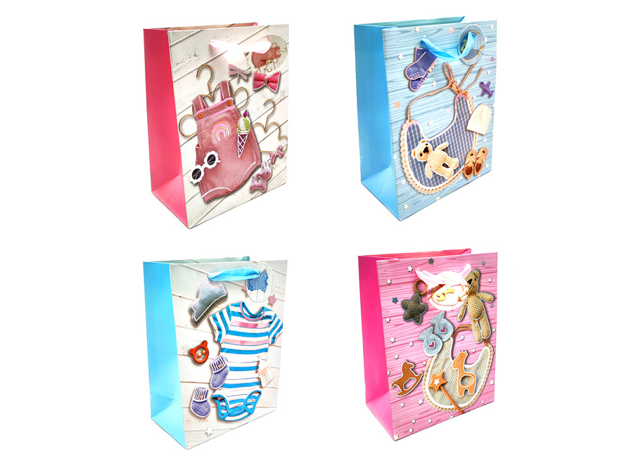  BOLSA REGALO 30X40 DPX12UN BABY INFANTIL FECO 