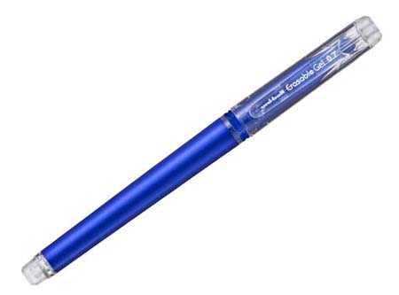  BOLIGRAFO GEL 0.7 BORRABLE AZUL UF-222 UNIBALL 