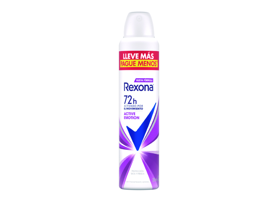  DESODORANTE AEROSOL 250 ML REXONA ACT.EMOTION WOME 