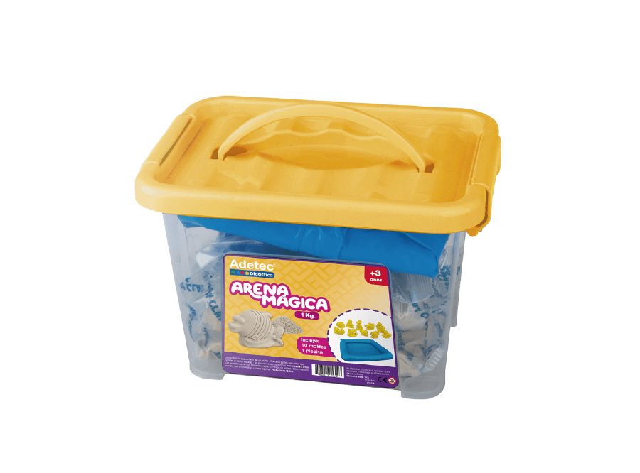  DIDACTICO ADETEC ARENA MAGICA 1KG BICOLOR RS/NT 