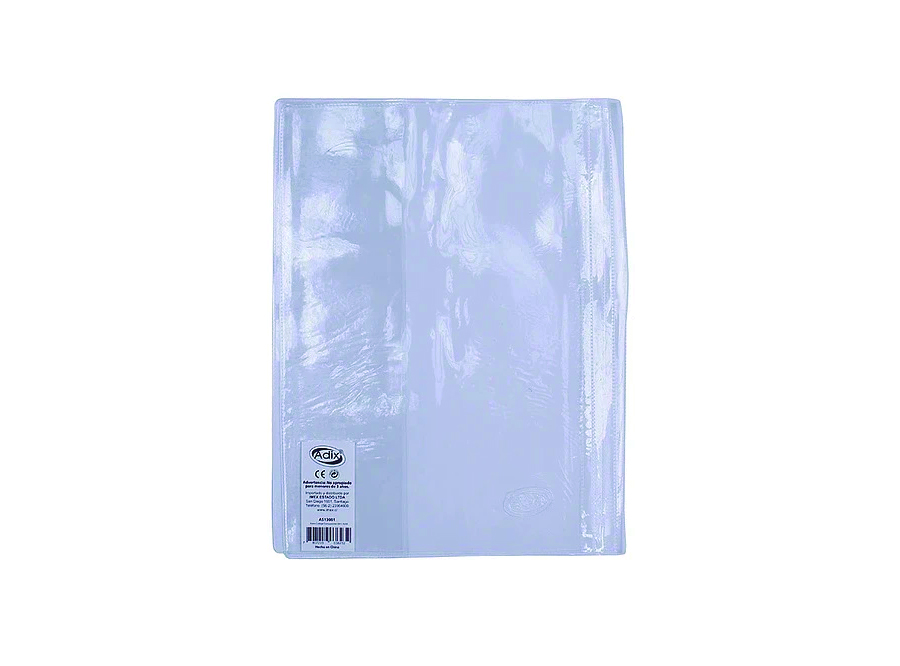 FORRO CUADERNO COLLEGE X 25 UN TRANSP. ADIX 200MC 