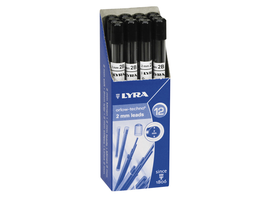  MINAS 2.0MM 2B LYRA TUBO 6 MINAS 