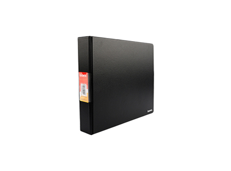  ARCHIVADOR CARTA C/PRES.NEGRO  2 AROS 1.5 ISOFIT 