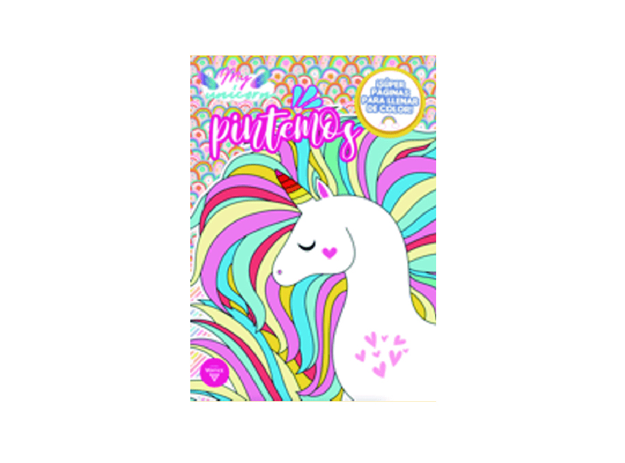  LIBRO P/COLOREAR UNICORNIO SURTIDO 16PG 