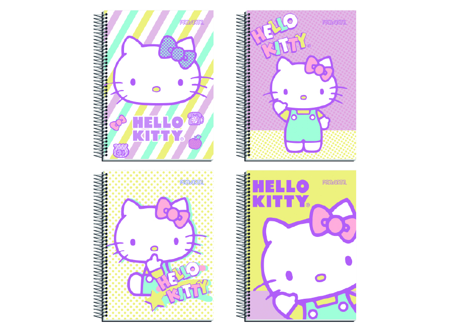  CUADERNO CARTA 120 HJ M7 PROARTE HELLO KITTY 