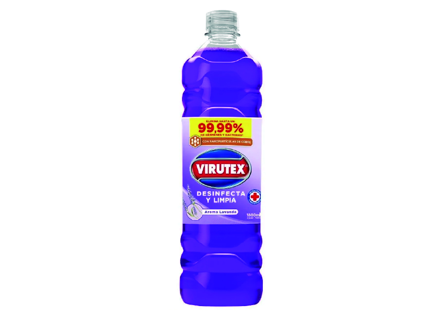  LIMPIADOR PISO 1800 CC. VIRUTEX LAVANDA 