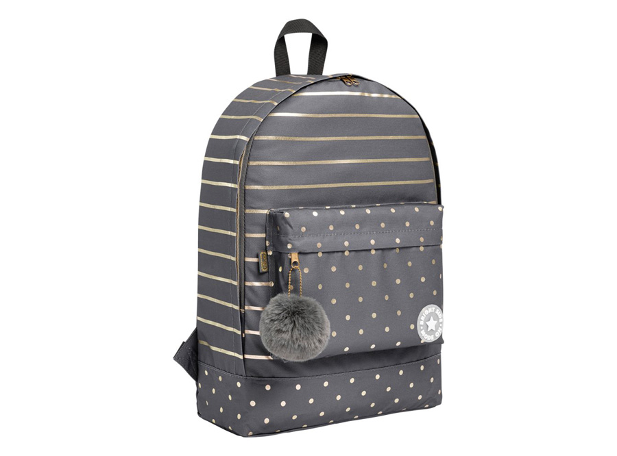  MOCHILA TILIBRA METALIZADA RAYAS 