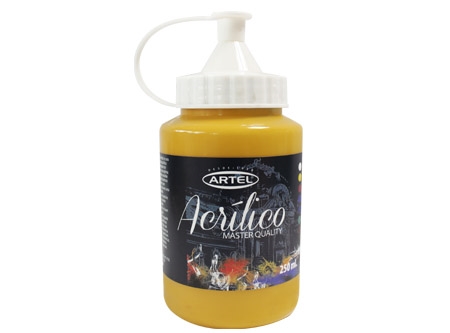  PINTURA ACRILICA 250 CC AMAR/CADMIO MEDIO ARTEL 